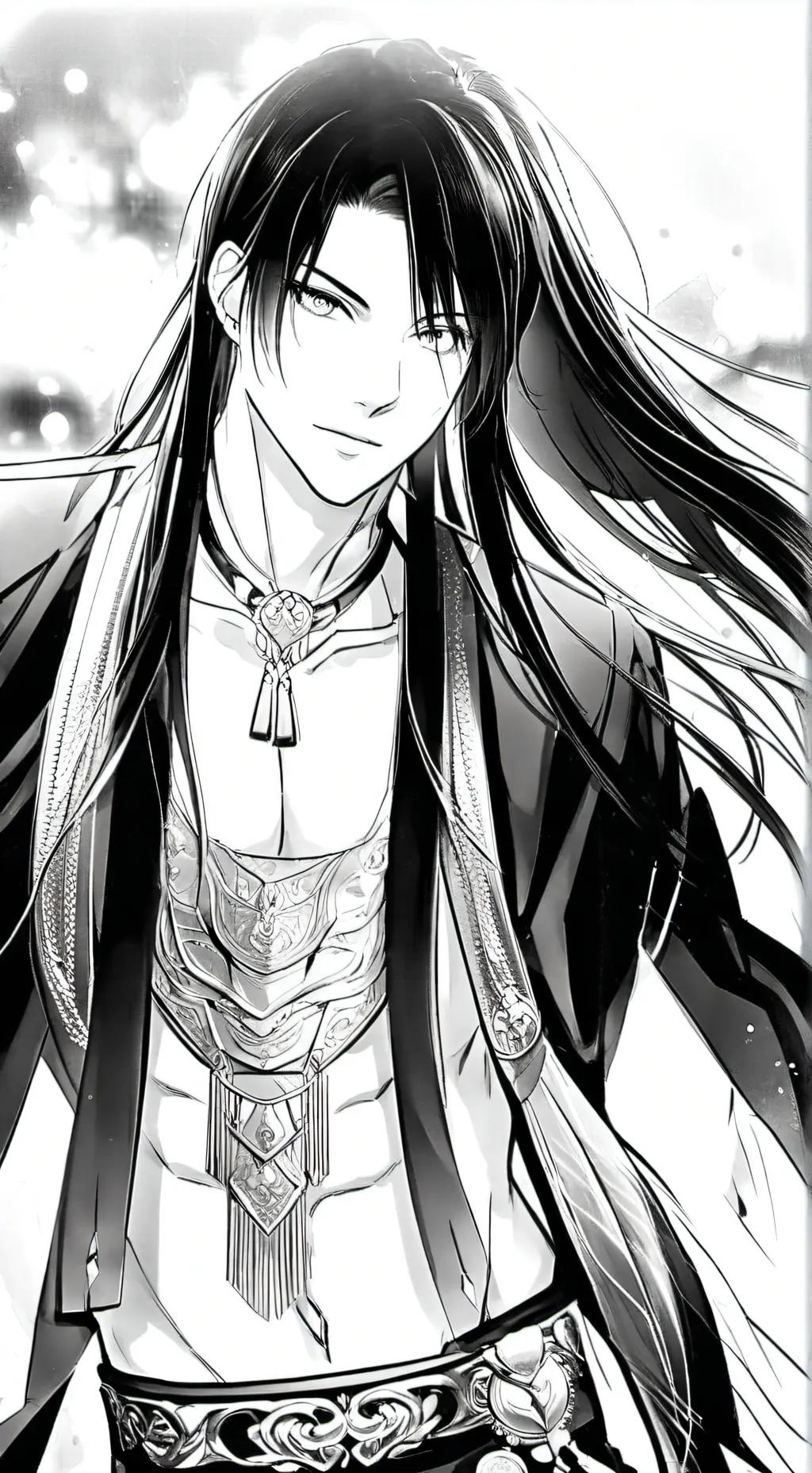 ai character: Levi Yamaji  background