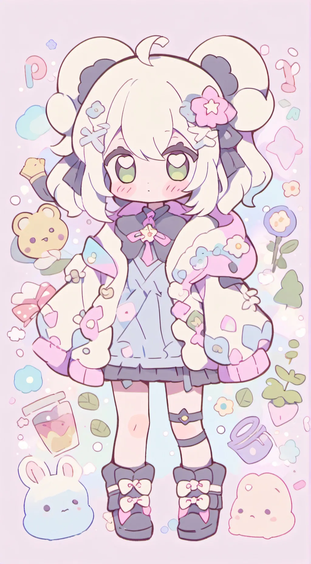 ai character: Test Talkie background