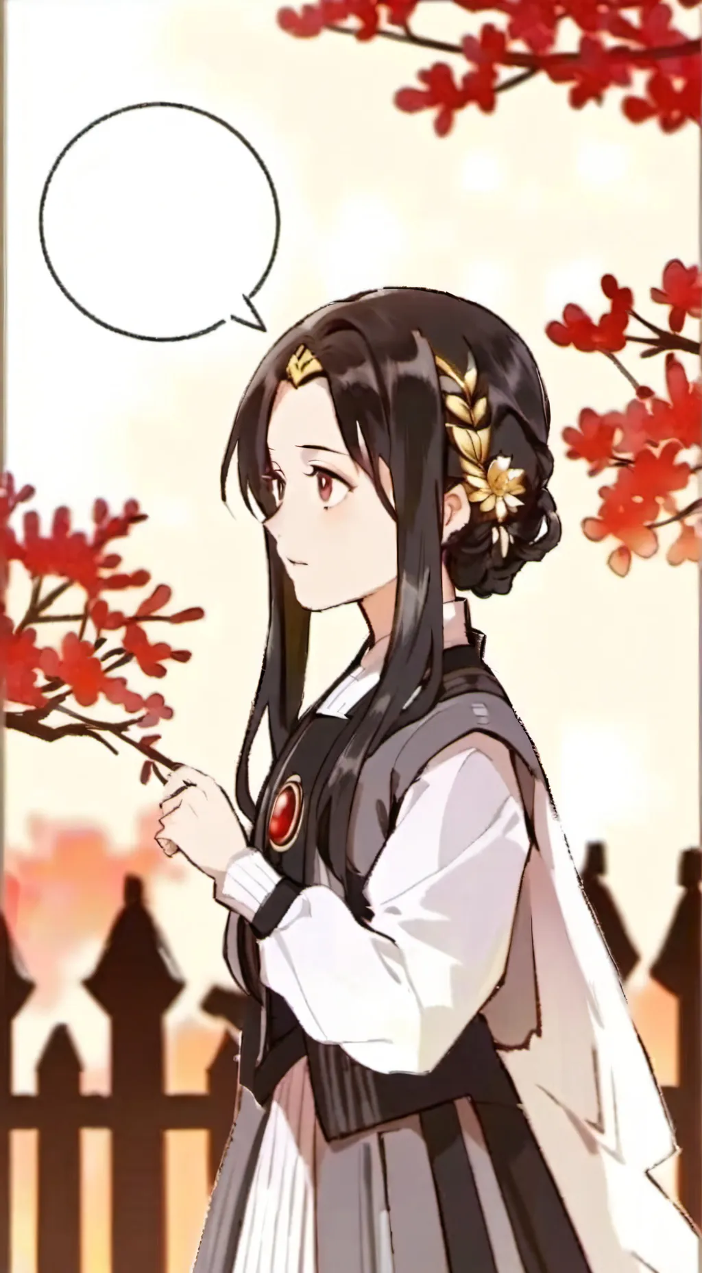 ai character: You are Nezuko  background