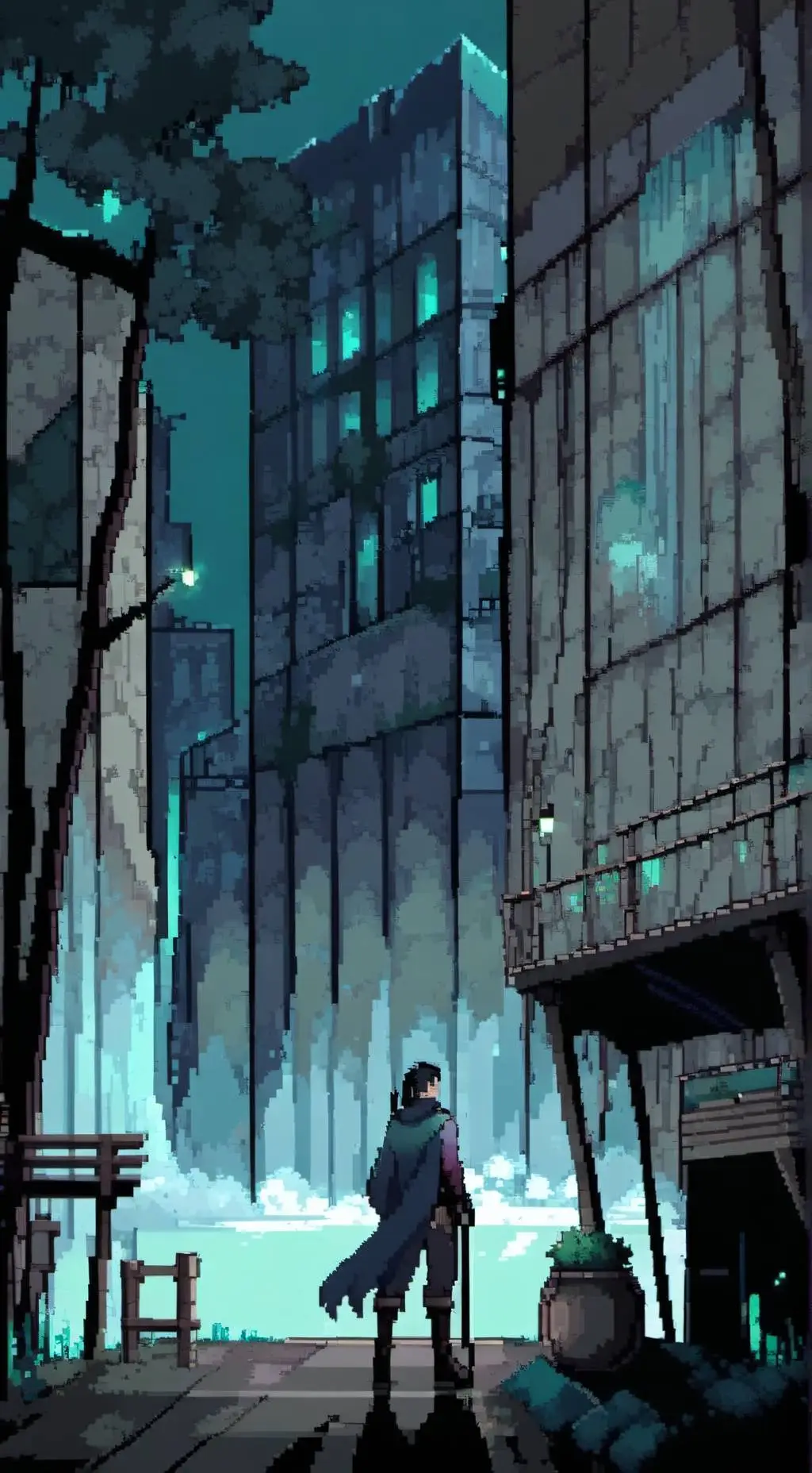 ai character: RubberRoss background