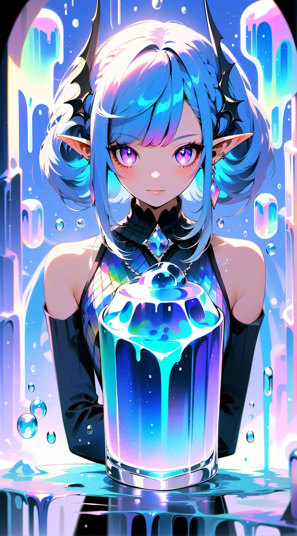 ai character: belle background