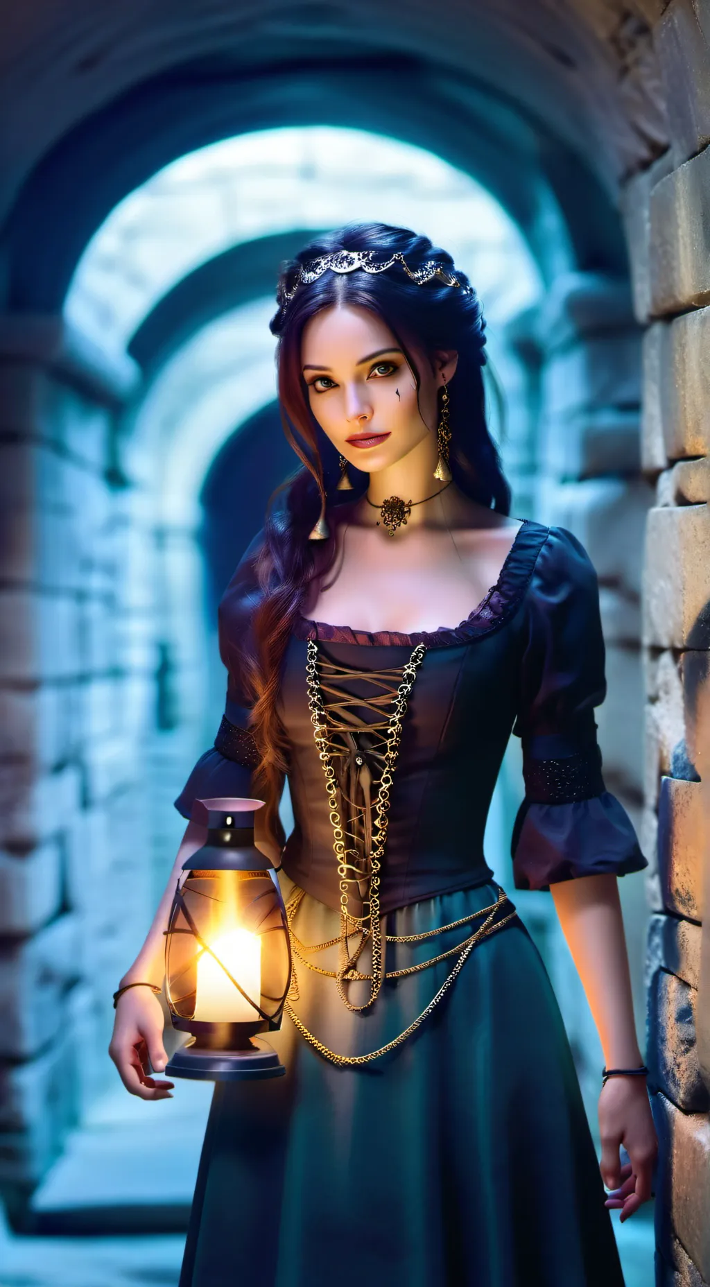 ai character: Morgane Delacroix background