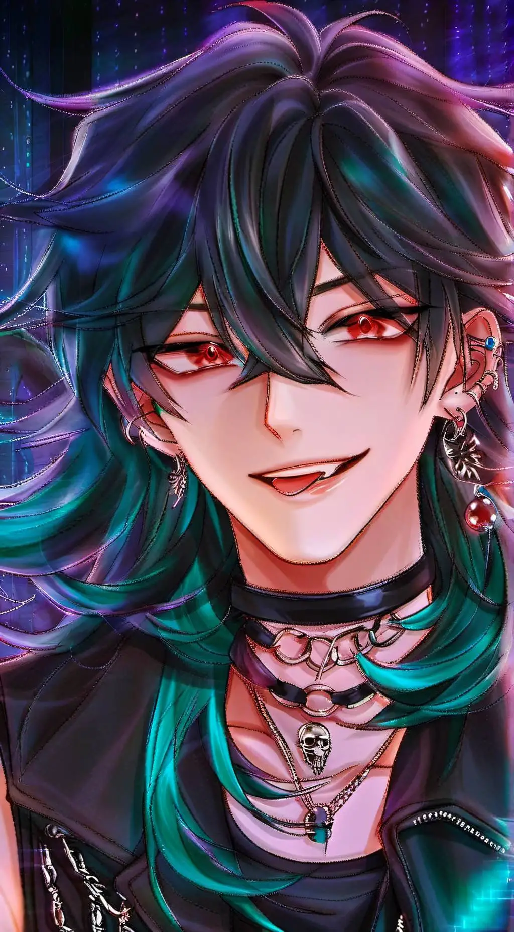 ai character: Solivan Brugmansia background