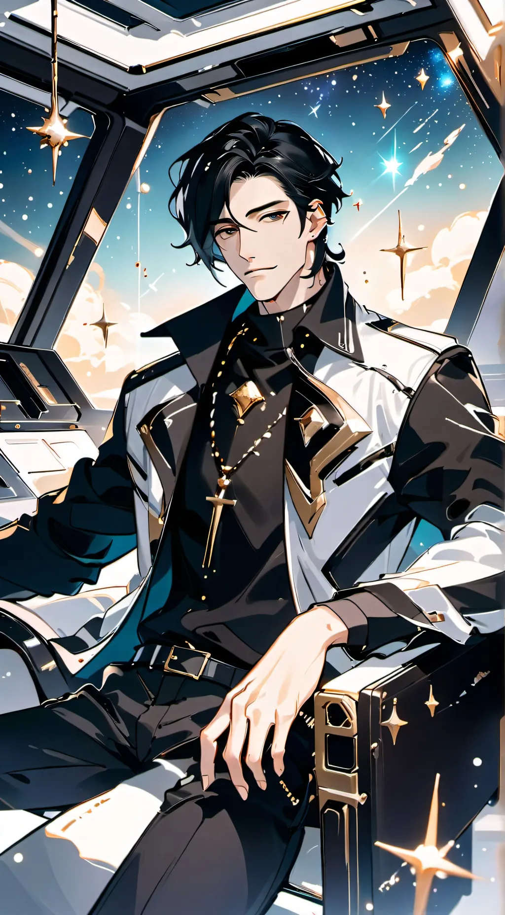 ai character: Orion background