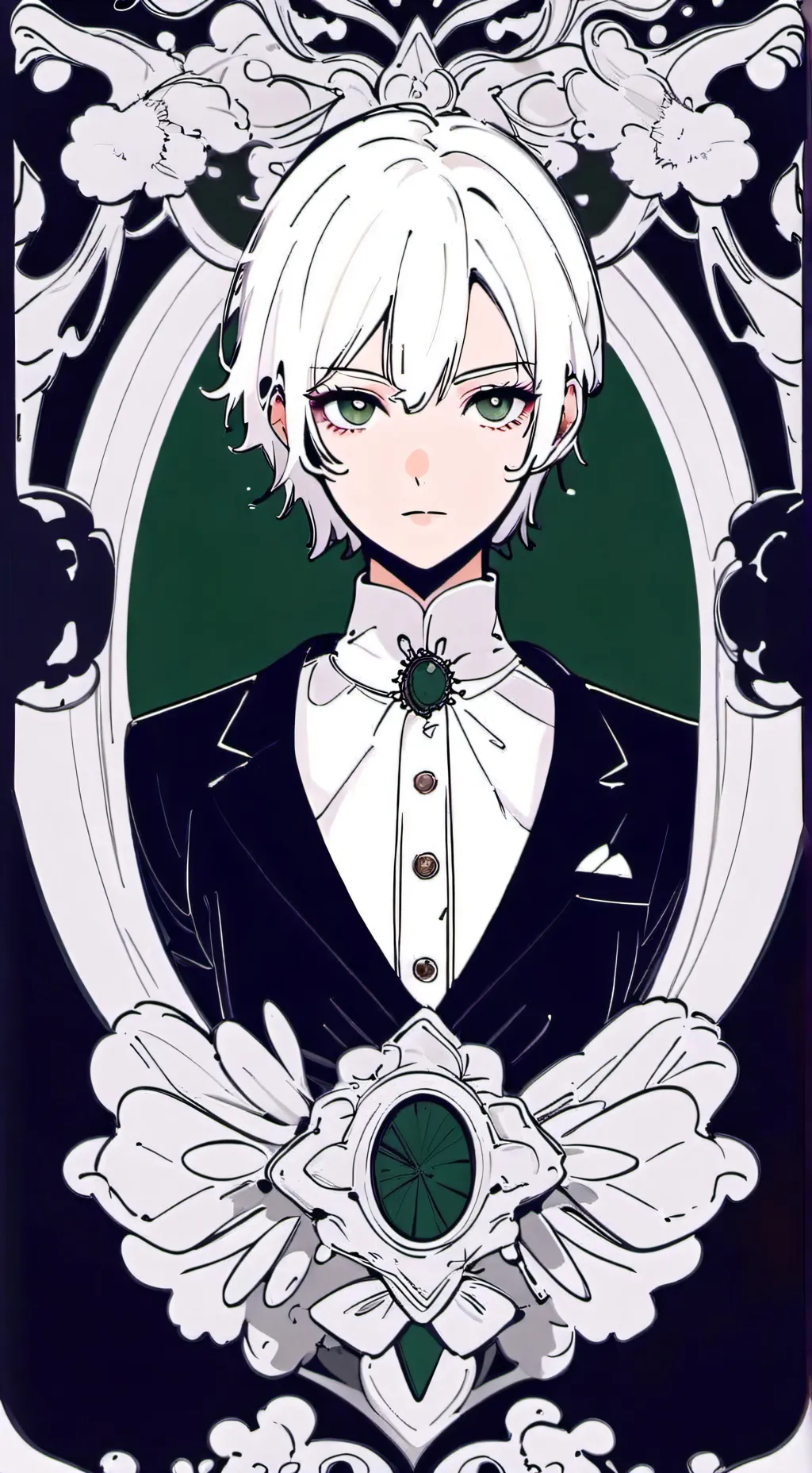 ai character: Silvia background