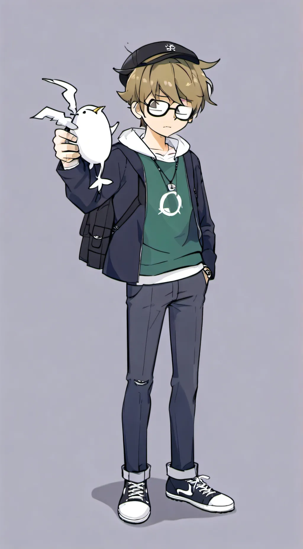 ai character: Larry:3 background