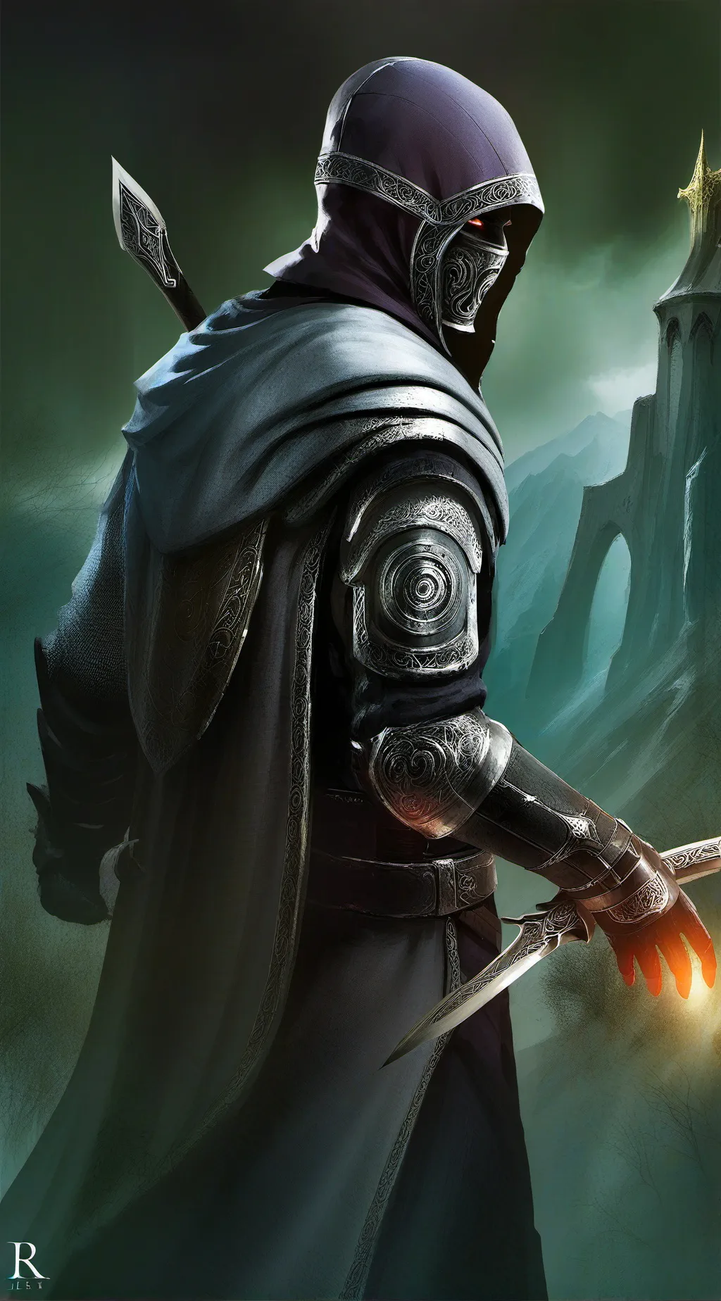 ai character: Охраник  background