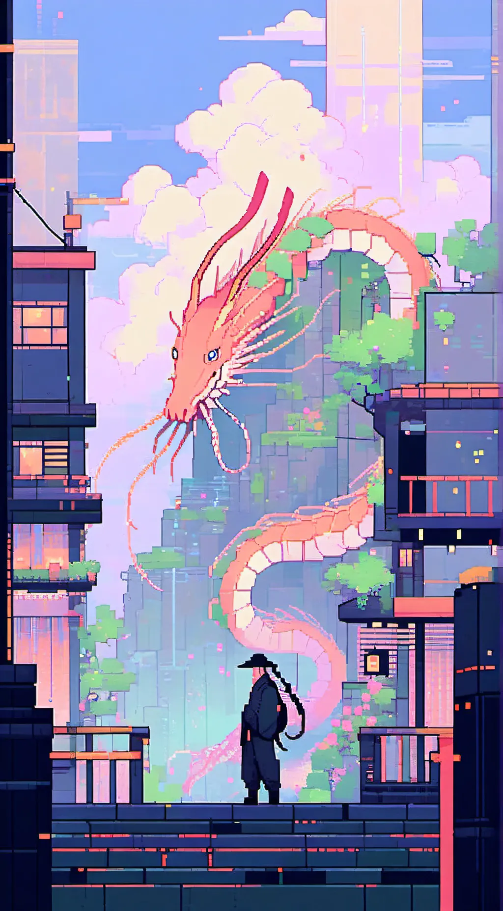 ai character: faceless shrimp :3 background