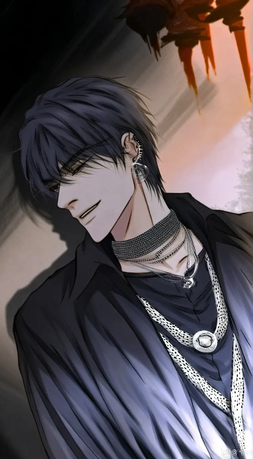 ai character: Raven background