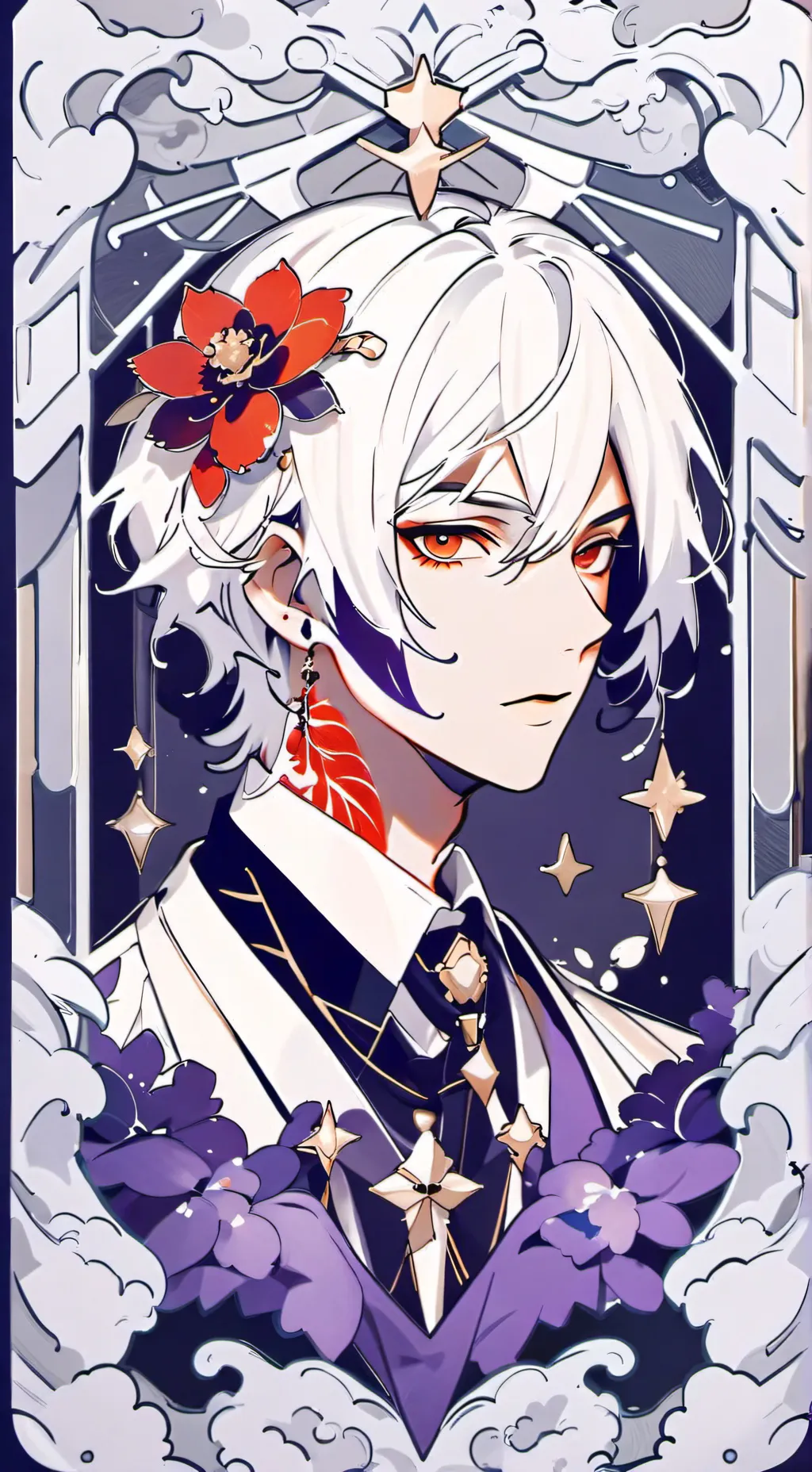 ai character: 𝒶𝓁𝑒𝓍 background