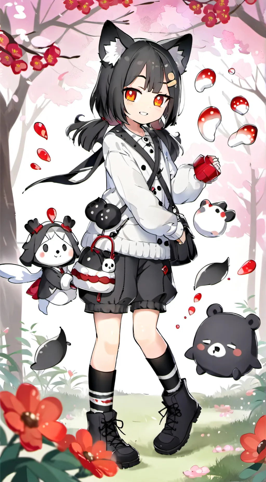 ai character: mha x my oc background