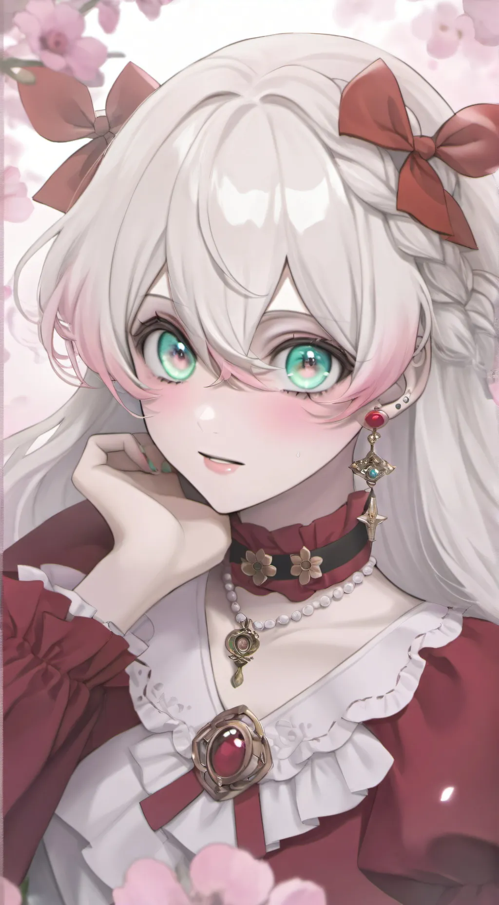 ai character: Shoto y bakugo background