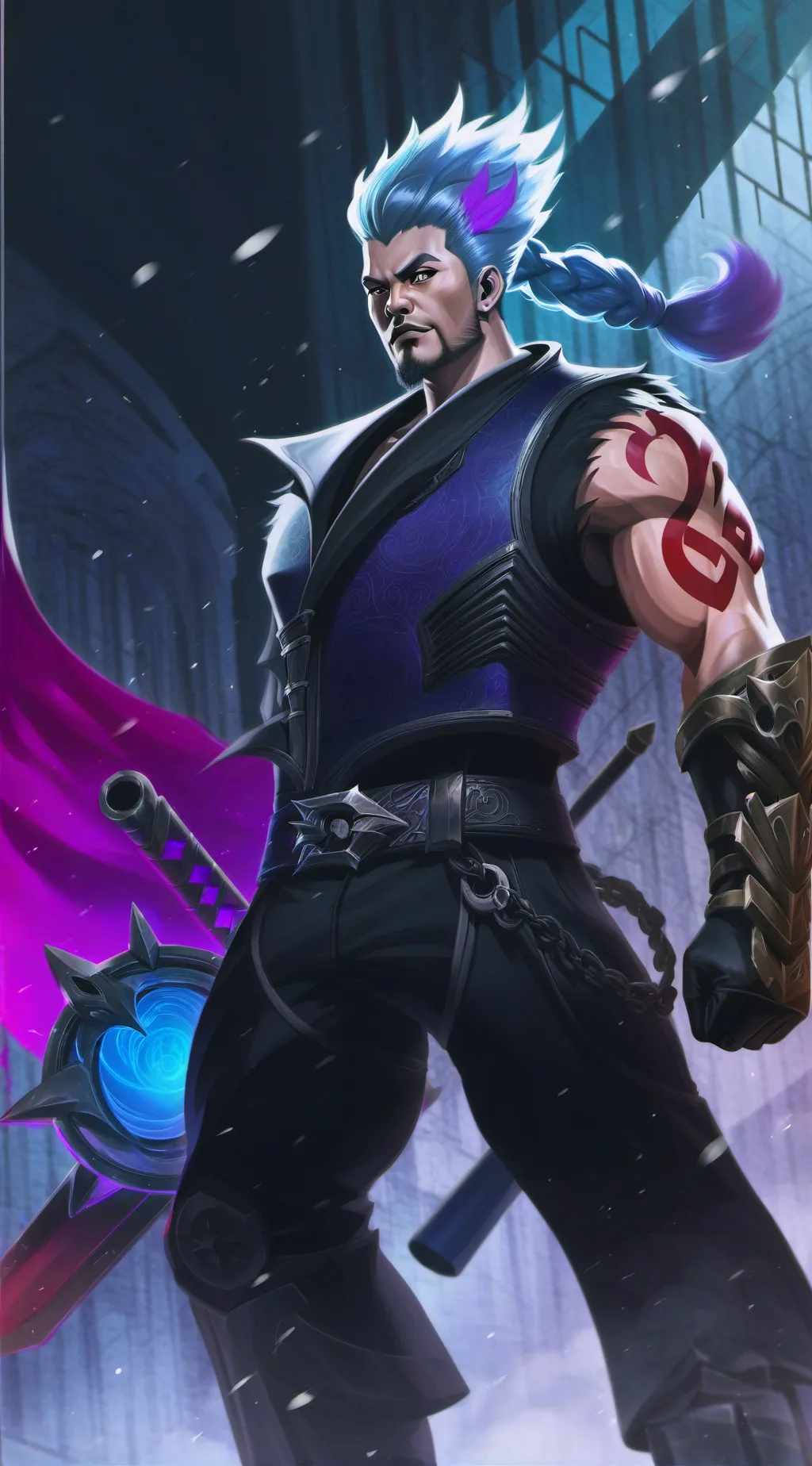 ai character: lucas background