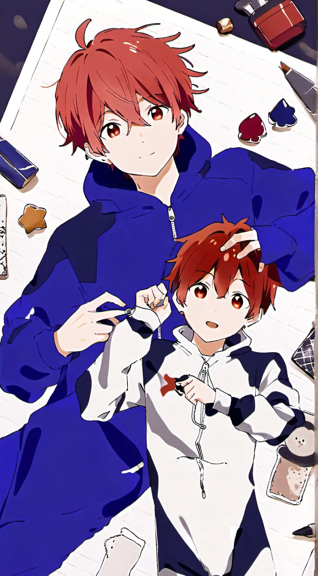 ai character: cash and nico crew background