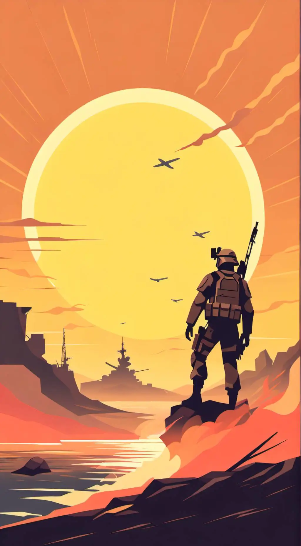 ai character: ww3🖤 background