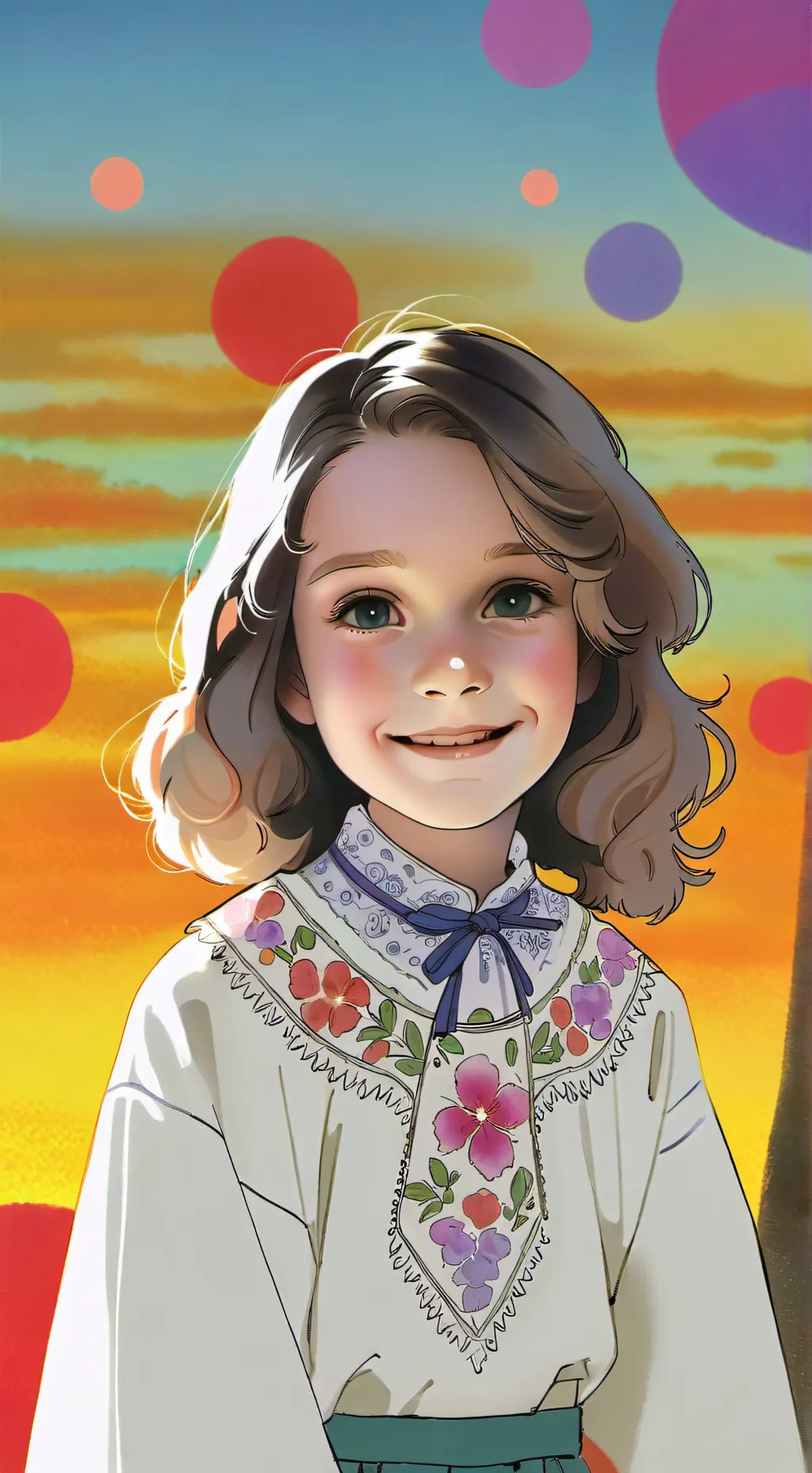 ai character: my little sister  background