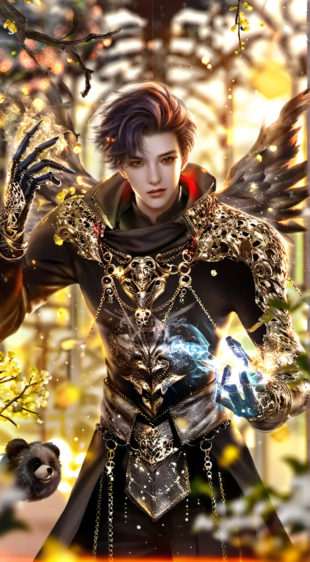 ai character: WHAT IS THAT??? background