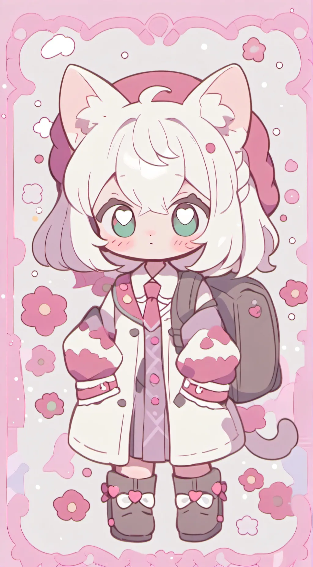 ai character: strawberry queen background