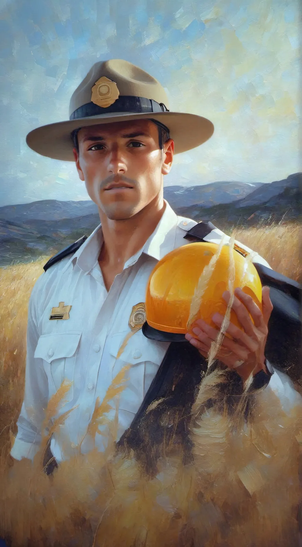 ai character: Martim  background