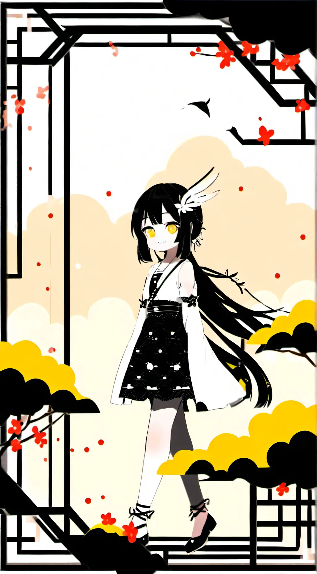 ai character: Star 💫 background