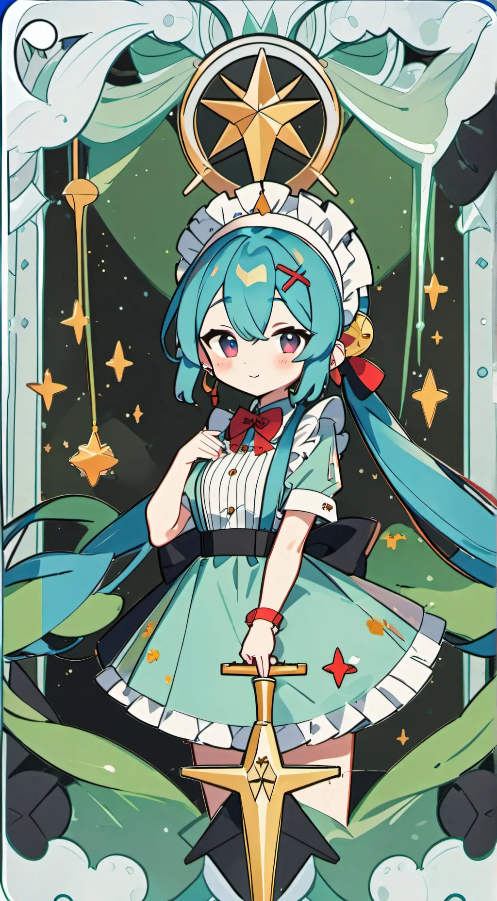 ai character: mesmerizer miku background