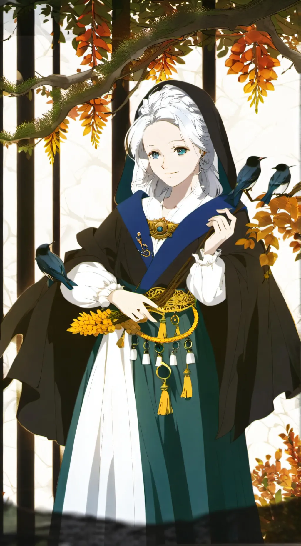 ai character: 🍃penelophy🍃 background