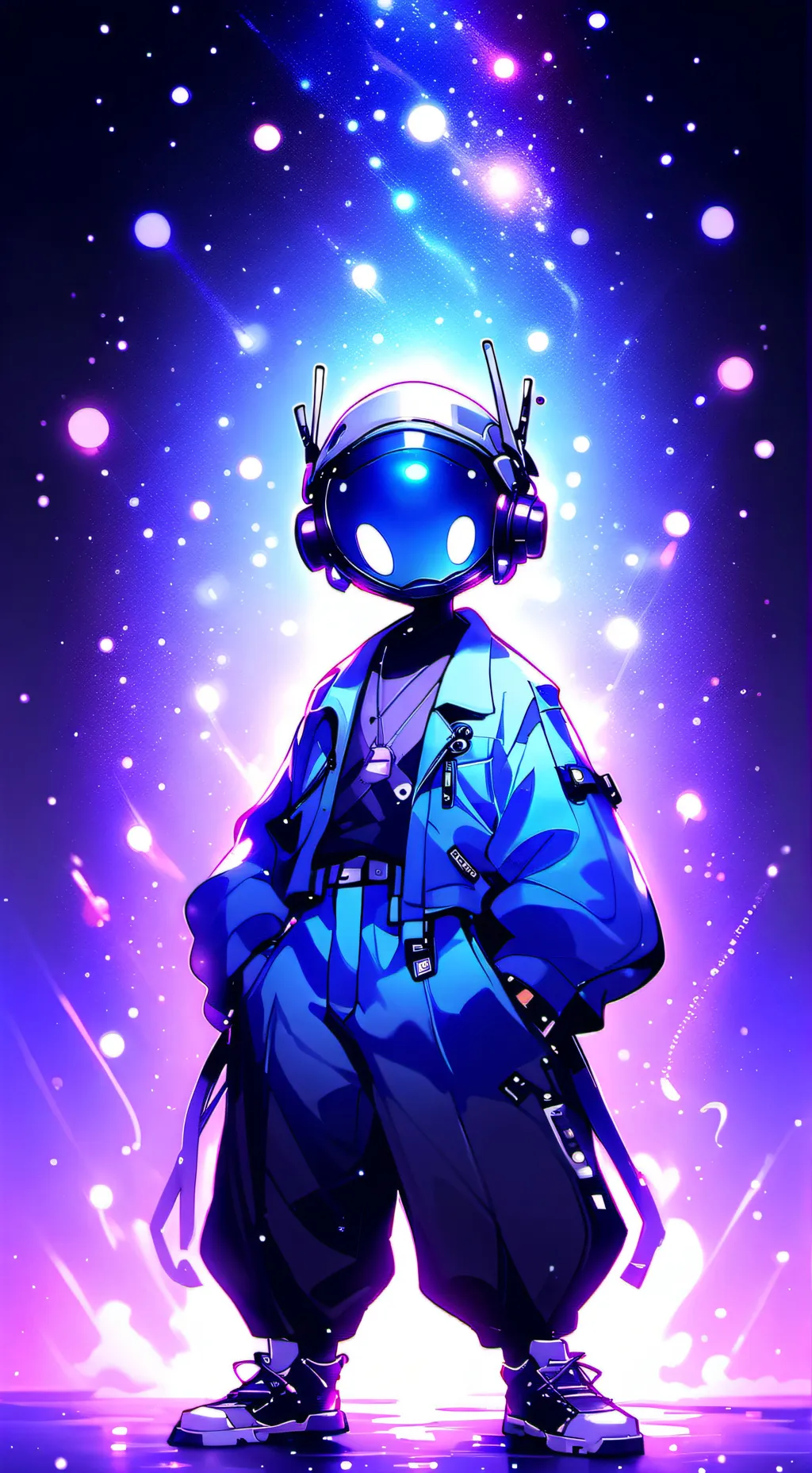 ai character: The Drip Inspector background