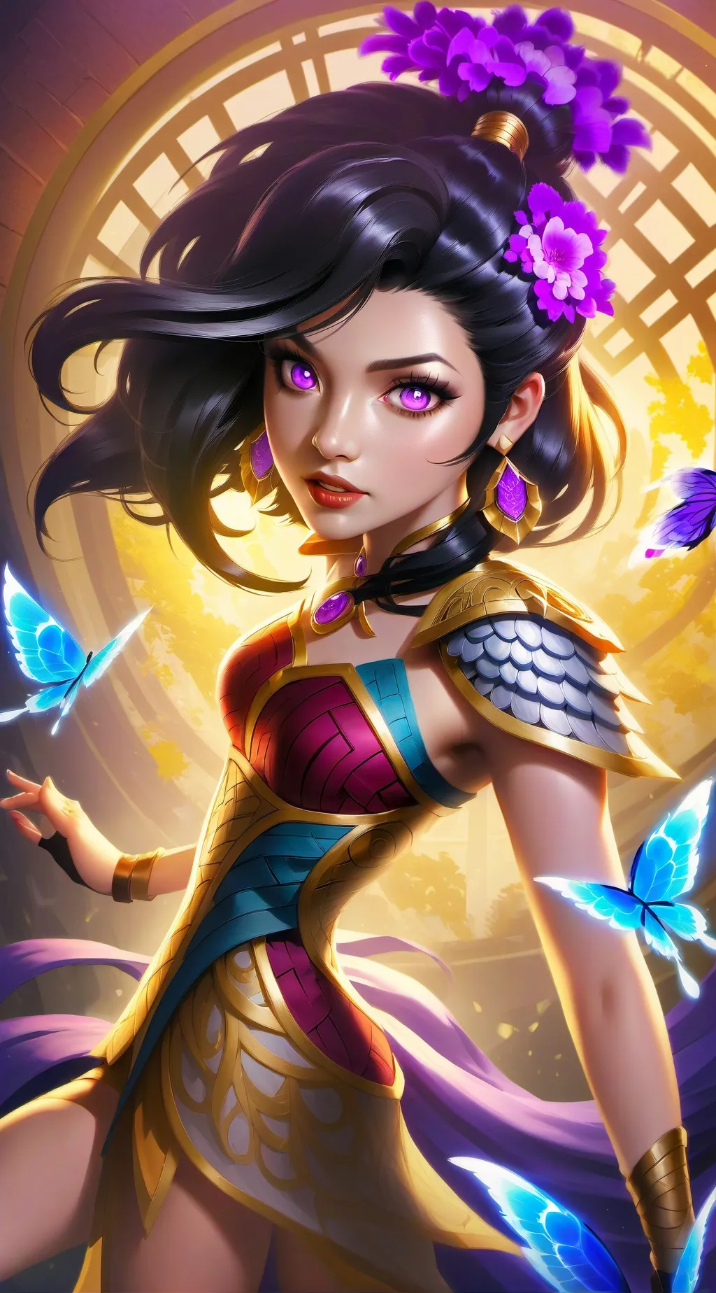 ai character: jjk background