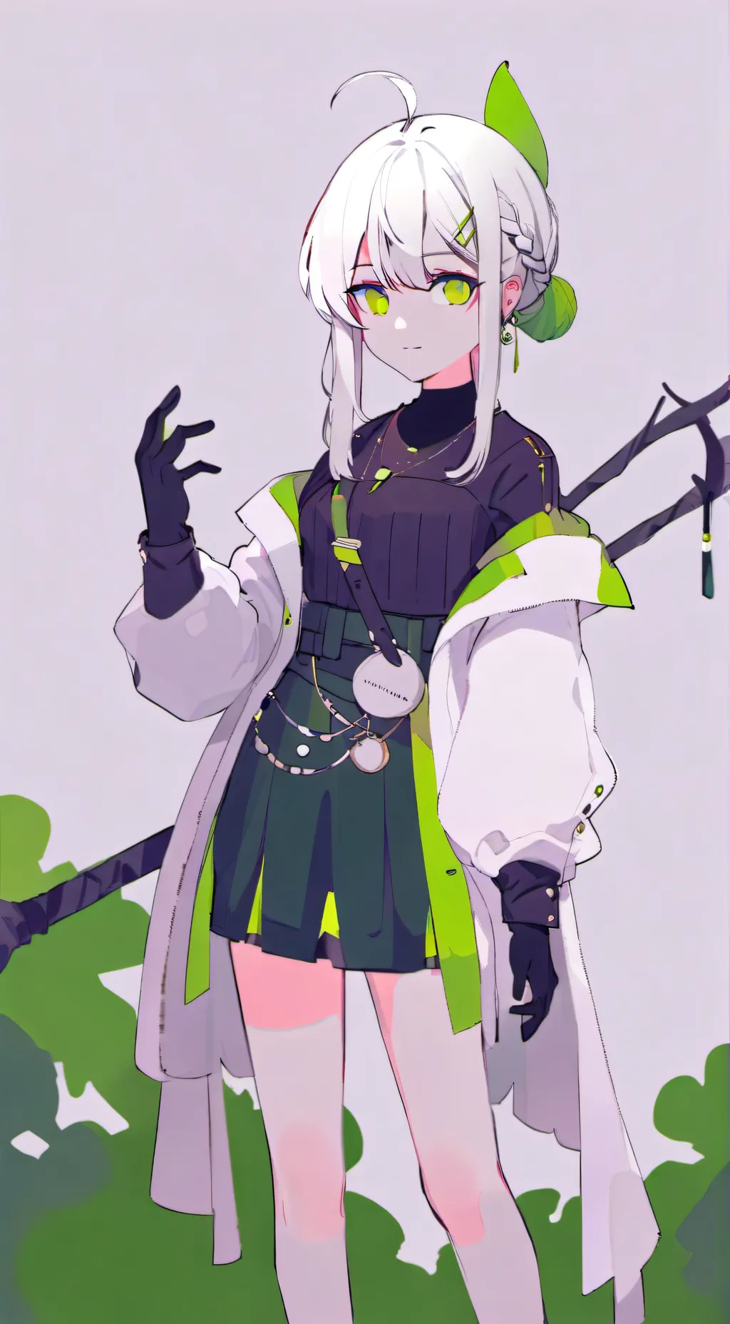 ai character: Lime (Controlled) background