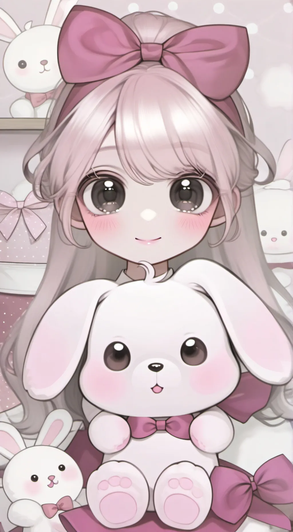 ai character: Pinky background