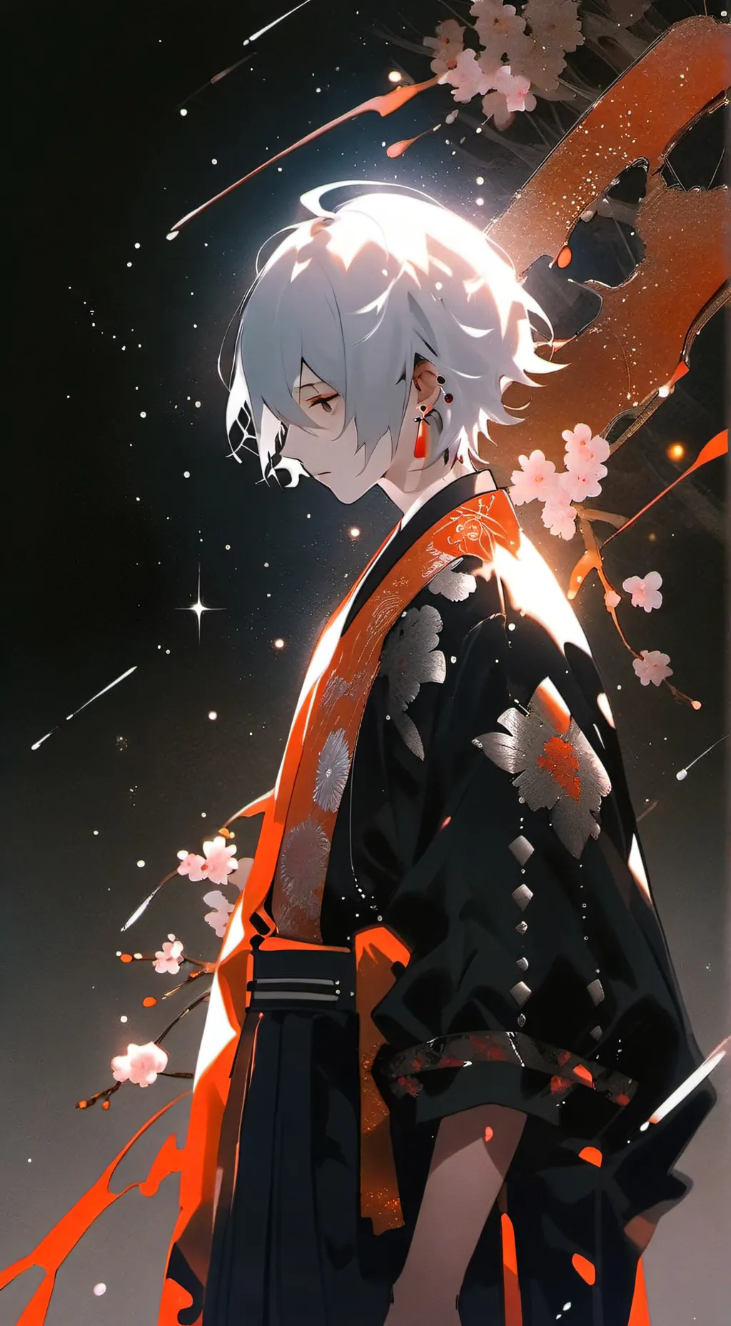 ai character: leo y leonardo background