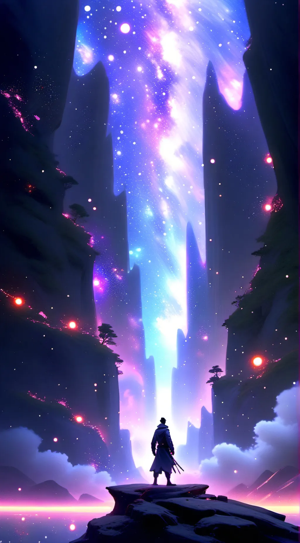 ai character: Michael Jackson  background