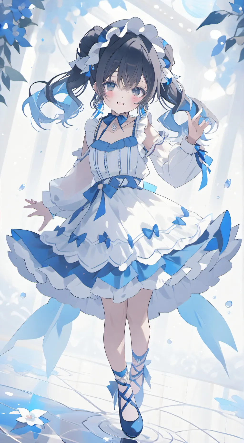 ai character: Ebony background