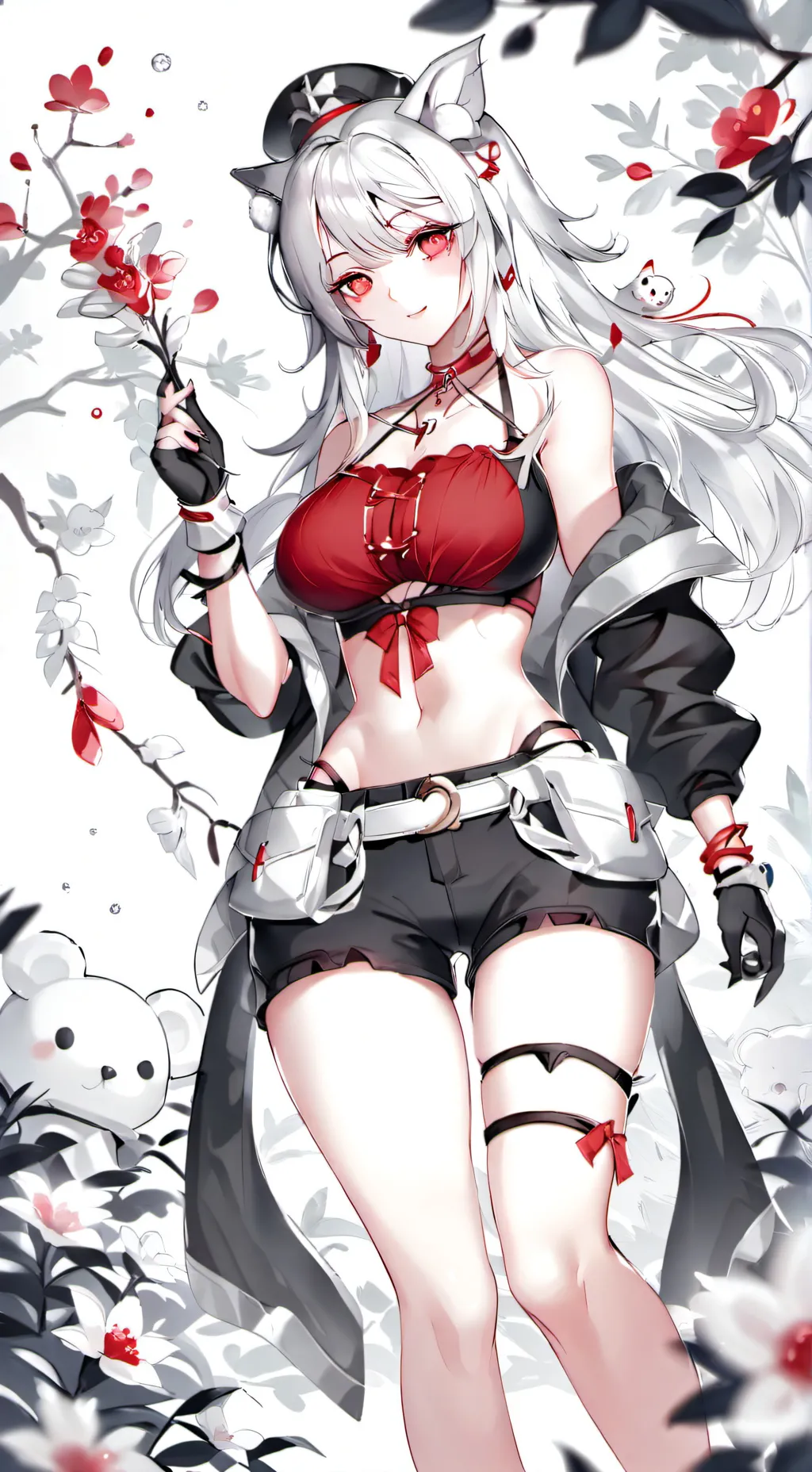 ai character: Rose  background