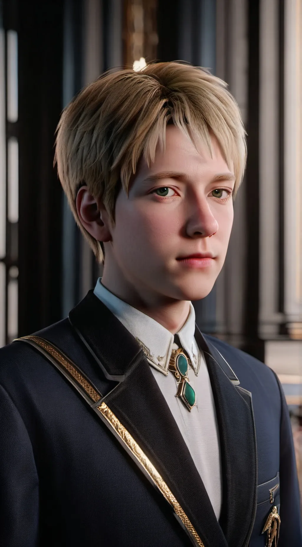 ai character: George  background