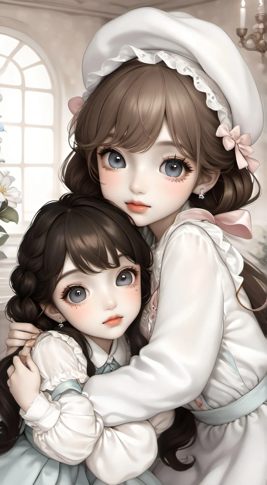 ai character: Sofia & mimi background