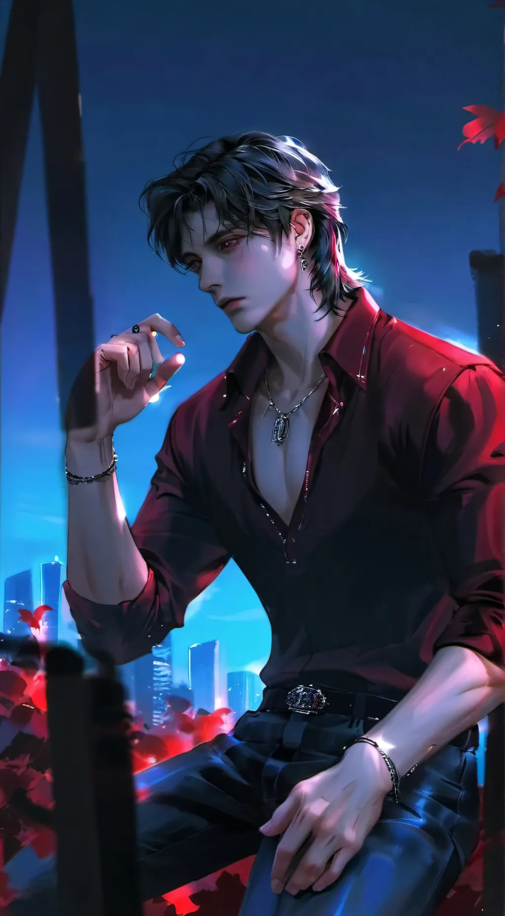 ai character: Adrian background