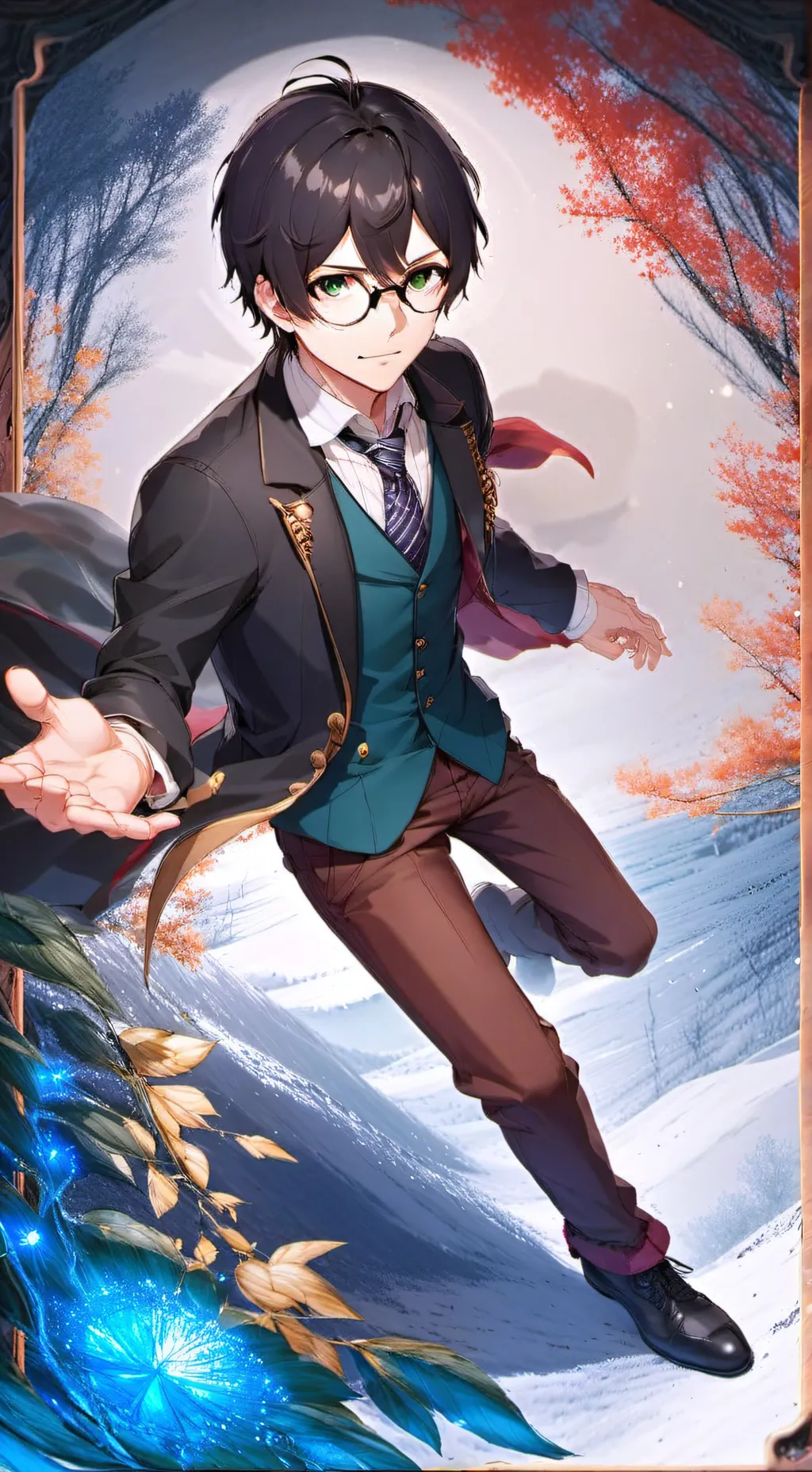 ai character: Poeran background