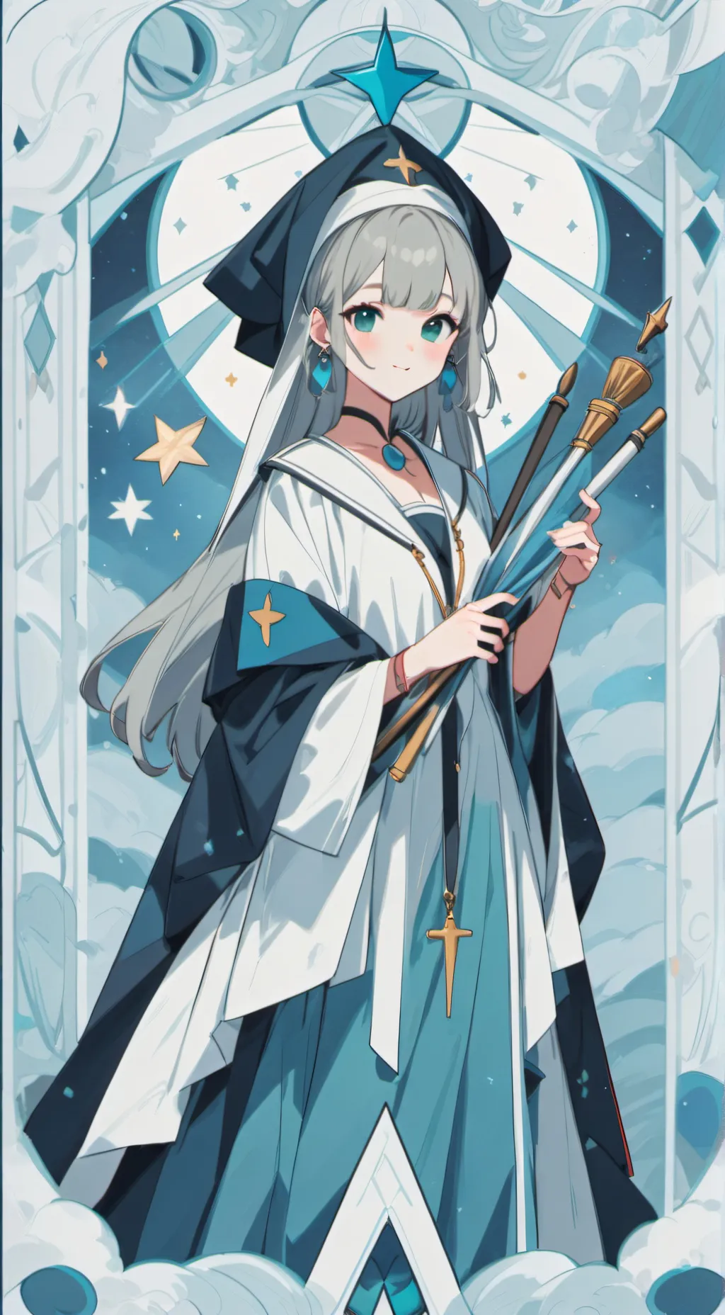 ai character: Sprunki girls only background