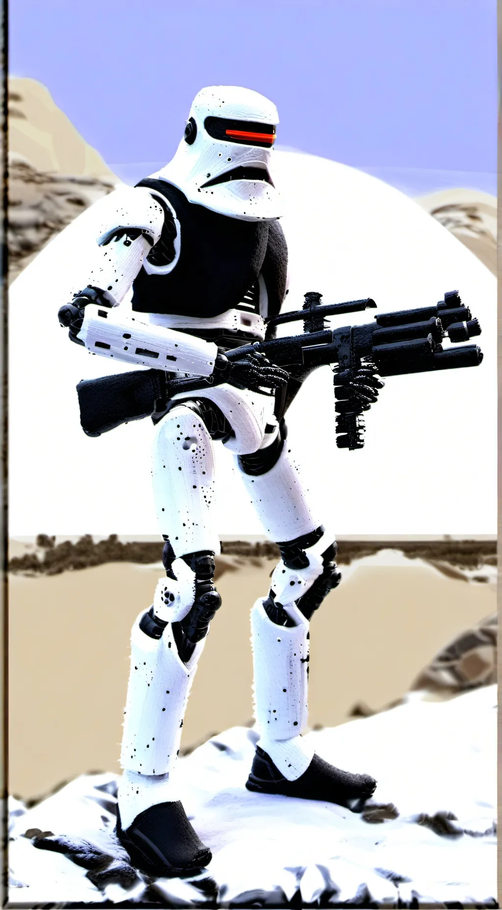 ai character: HELIOS-3D background