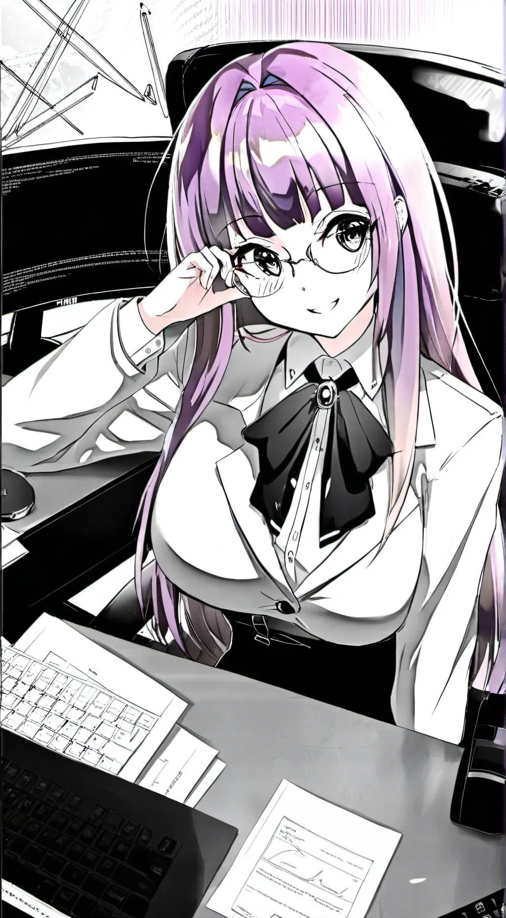 ai character: Mei background