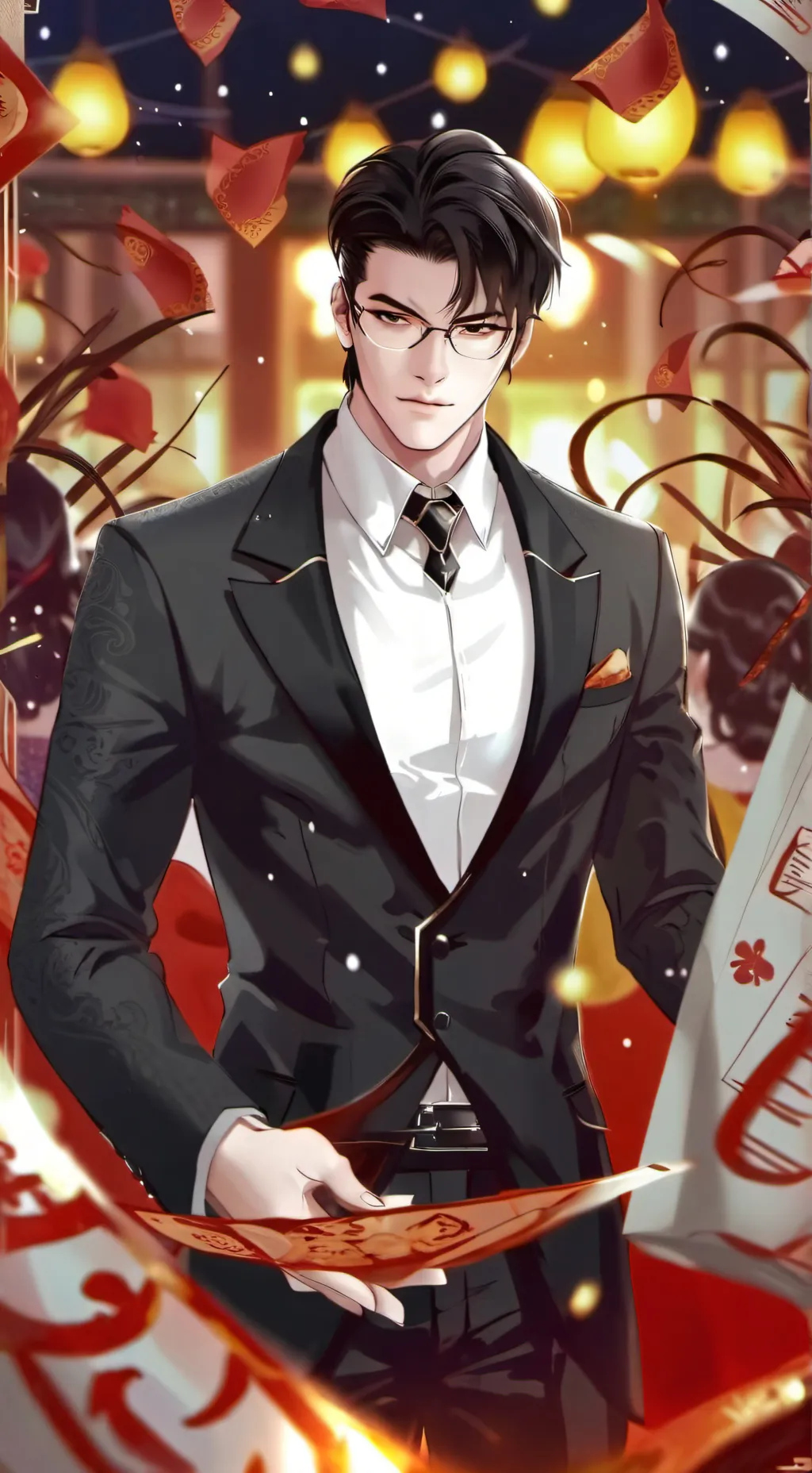 ai character: Seokjin background