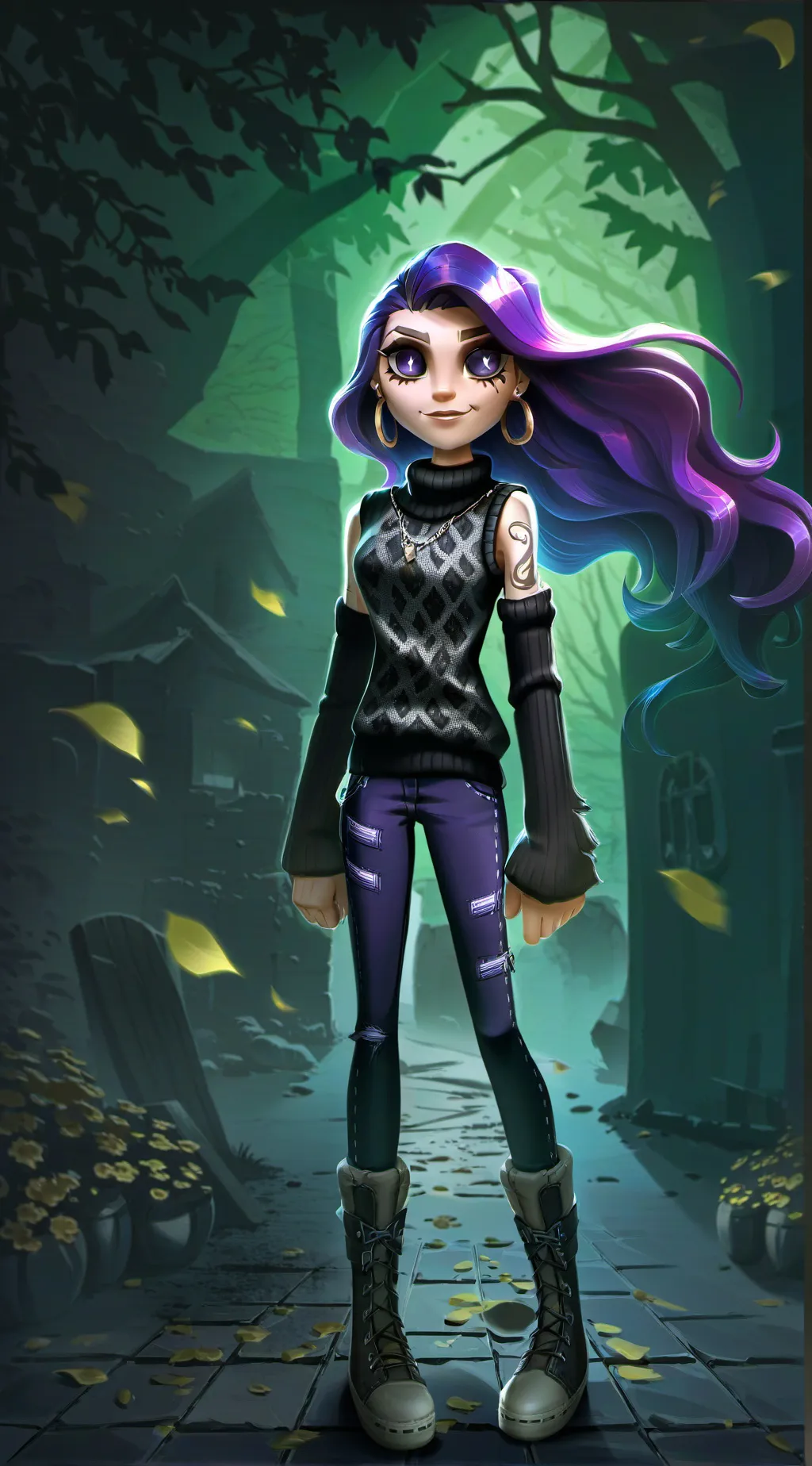 ai character: HH NEW YEAR background