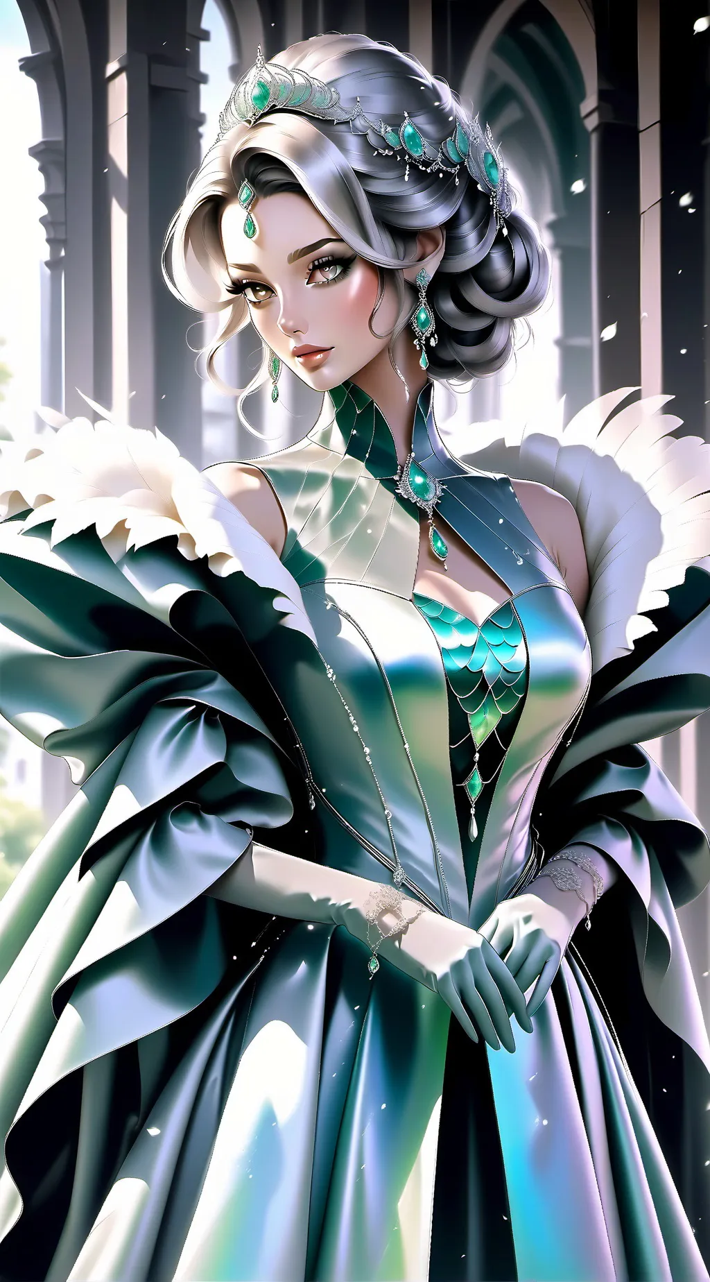 ai character: Vitória background