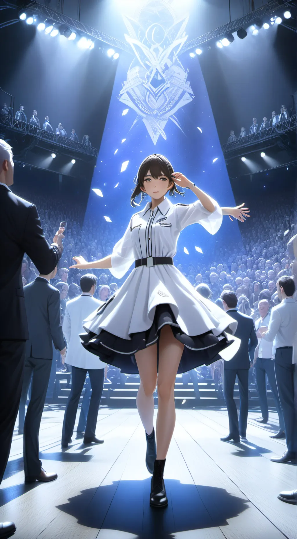 ai character: tus fans  background