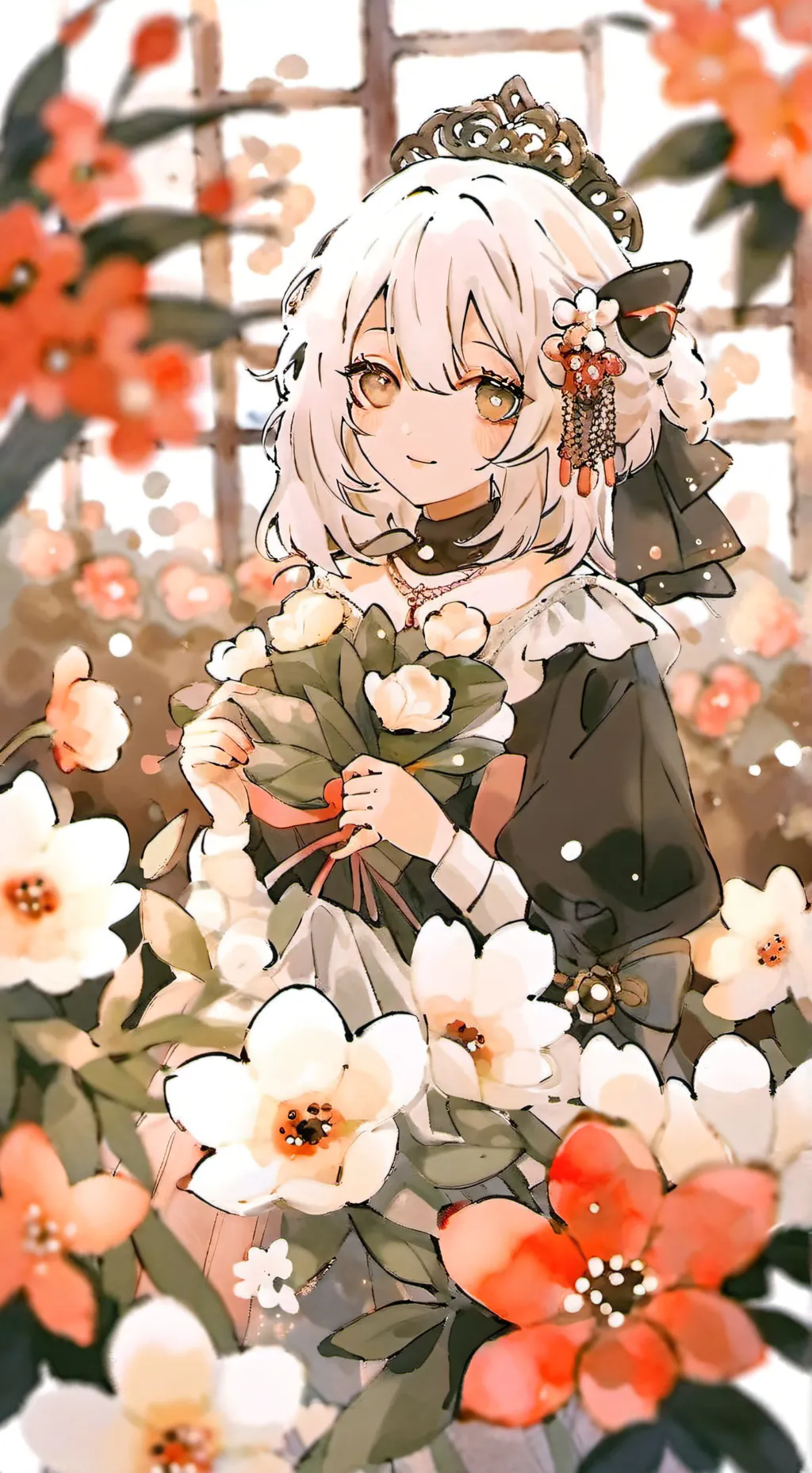 ai character: luna♪♪♪ background