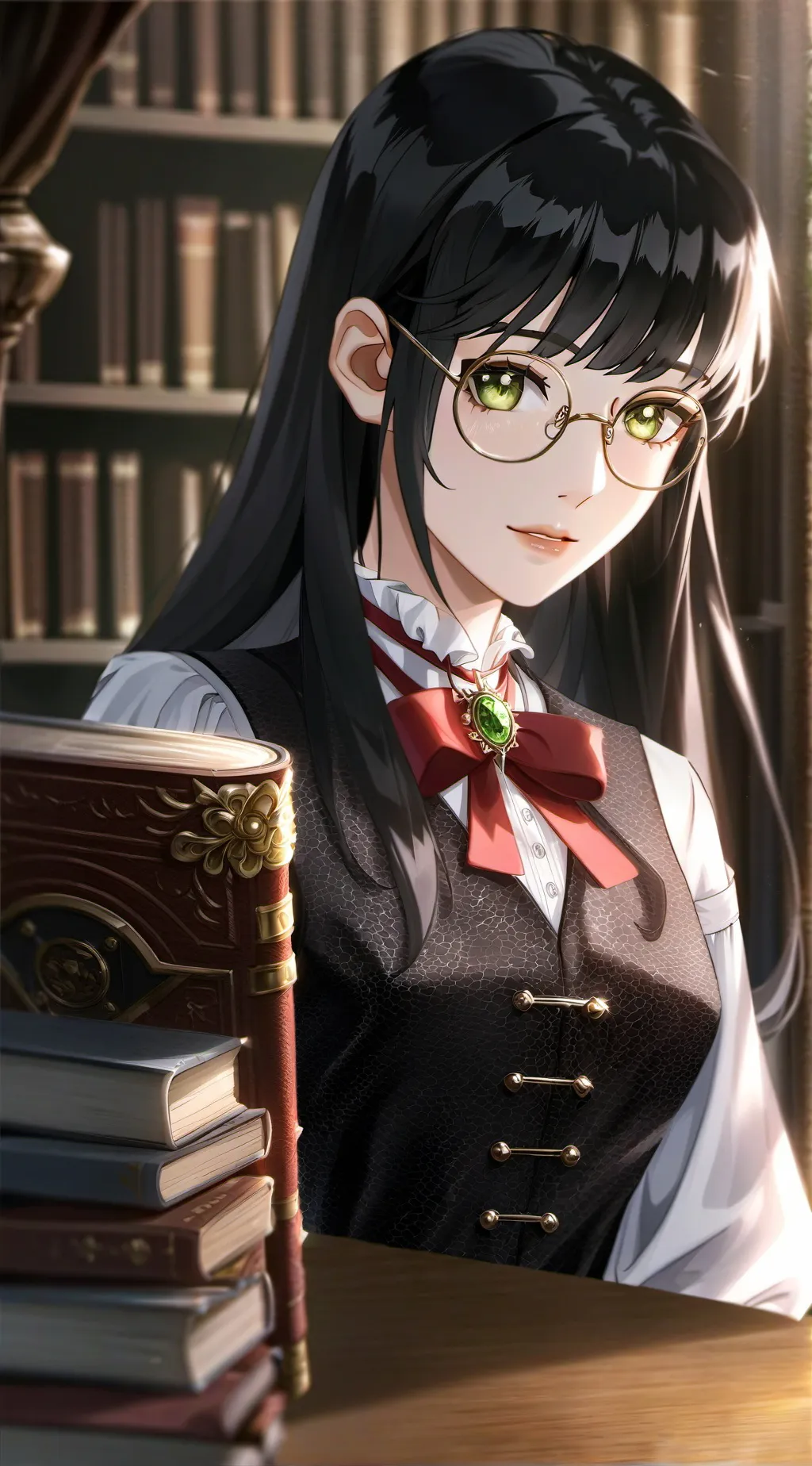 ai character: Hisako background