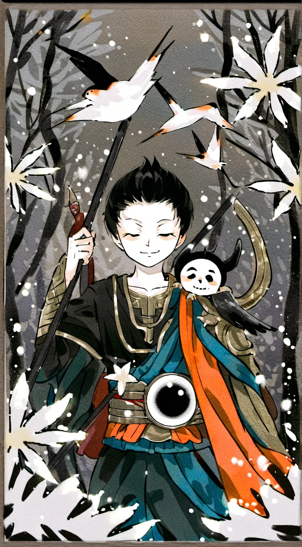 ai character: mha night terror  background