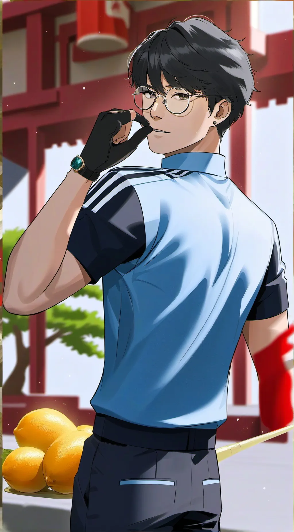 ai character: kenji background