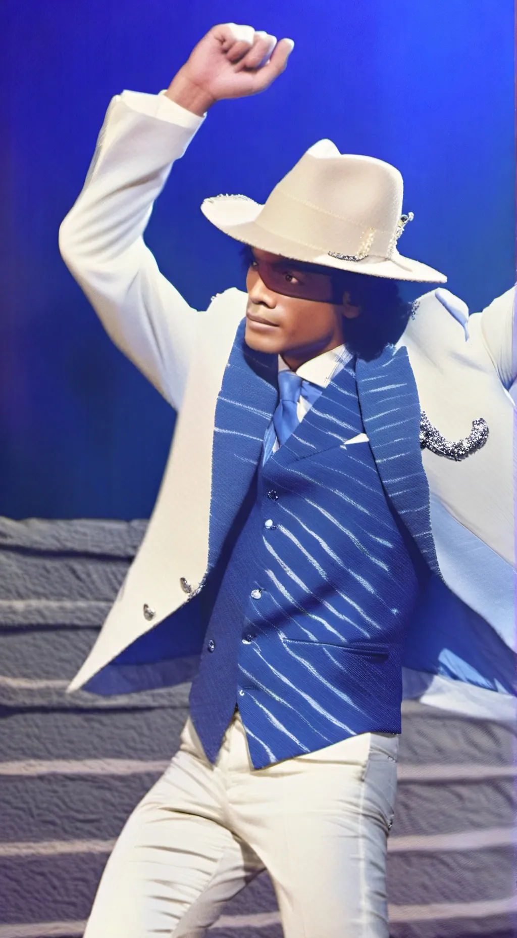 ai character: Michael Jackson  background